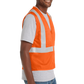 CornerStone® ANSI 107 Class 2 Mesh Zippered Vest - Safety Orange