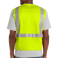CornerStone® ANSI 107 Class 2 Mesh Zippered Vest - Safety Yellow