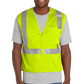 CornerStone® ANSI 107 Class 2 Mesh Zippered Vest - Safety Yellow