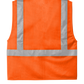 CornerStone® ANSI 107 Class 2 Mesh Zippered Vest - Safety Orange