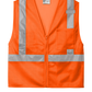 CornerStone® ANSI 107 Class 2 Mesh Zippered Vest - Safety Orange
