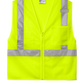 CornerStone® ANSI 107 Class 2 Mesh Zippered Vest - Safety Yellow