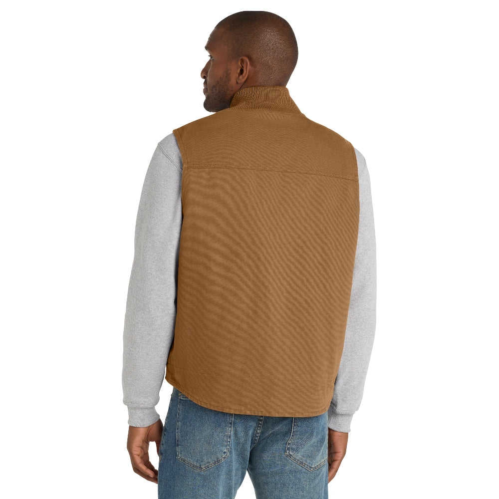 CornerStone® Washed Duck Cloth Vest - Duck Brown