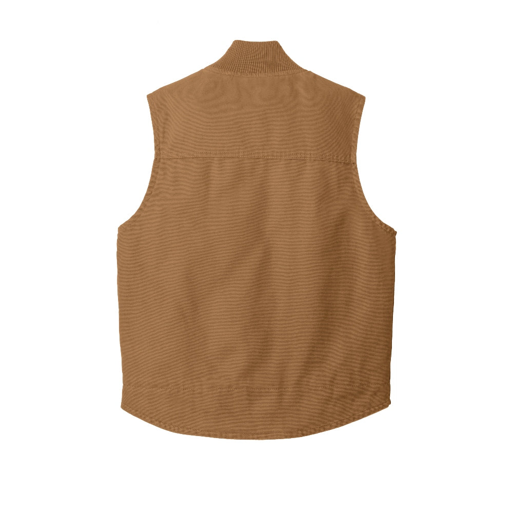 CornerStone® Washed Duck Cloth Vest - Duck Brown