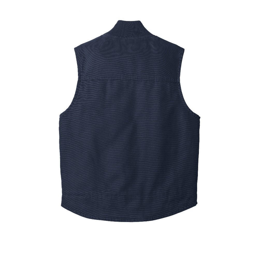 CornerStone® Washed Duck Cloth Vest - Navy