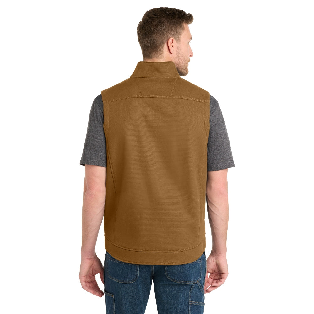 CornerStone® Duck Bonded Soft Shell Vest - Duck Brown
