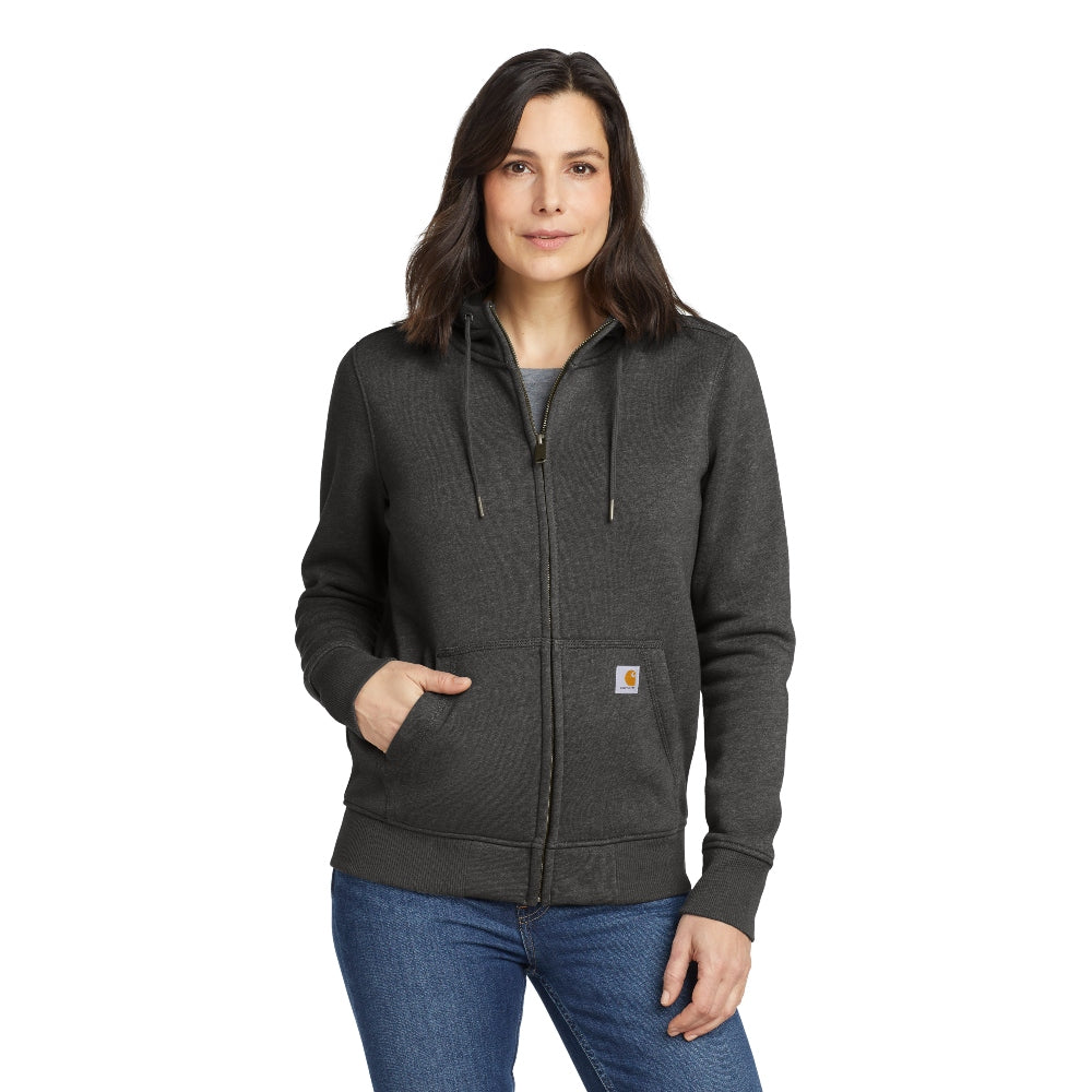 Carhartt® Women’s Clarksburg Full-Zip Hoodie - Carbon Heather