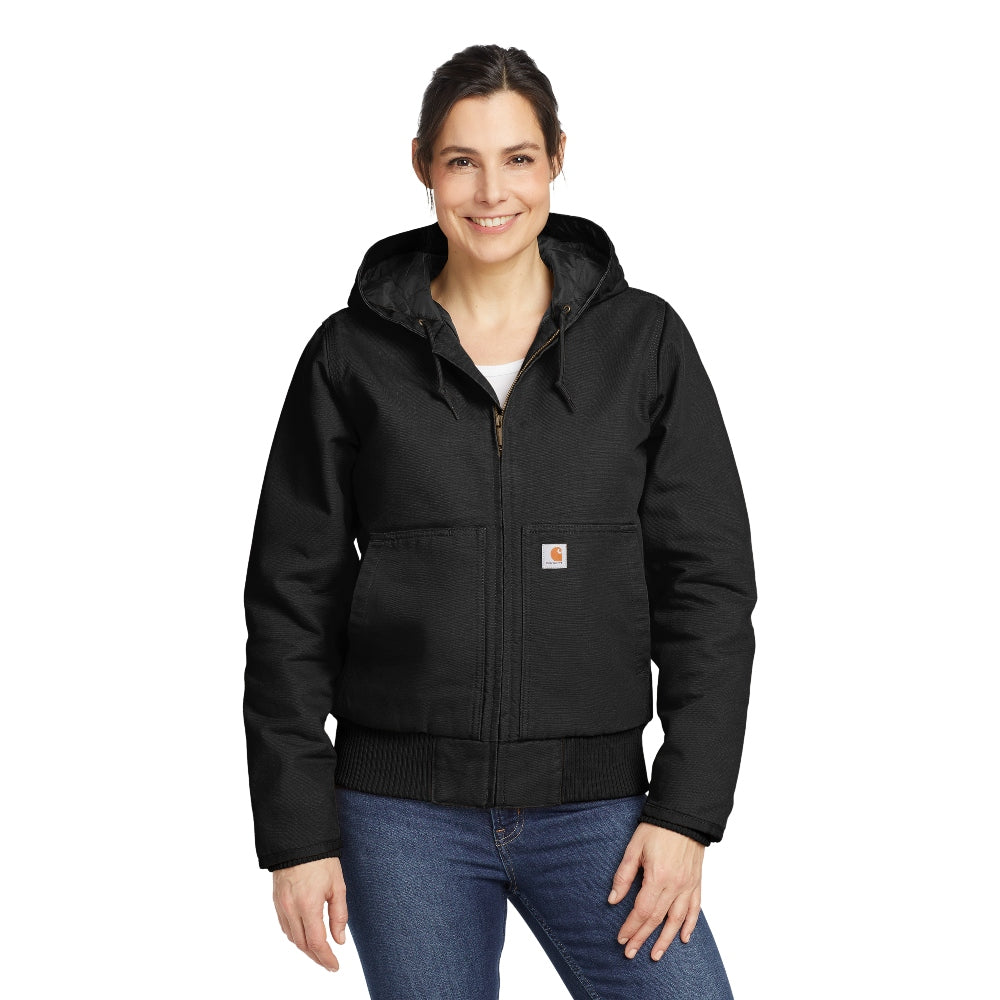 Carhartt® Women’s Washed Duck Active Jac - Black
