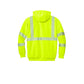 Carhartt® ANSI 107 Class 3 Lined Full-Zip Sweatshirt - Brite Lime