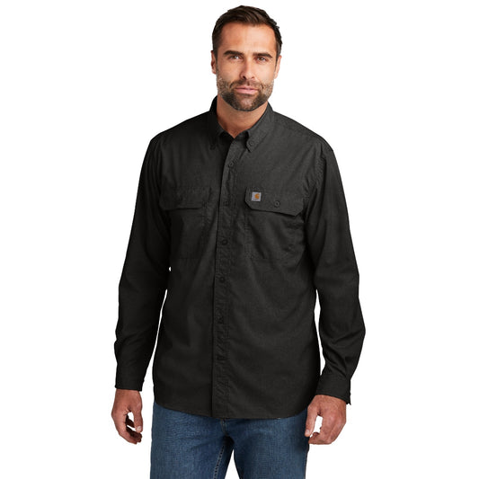 Carhartt Force® Solid Long Sleeve Shirt - Black