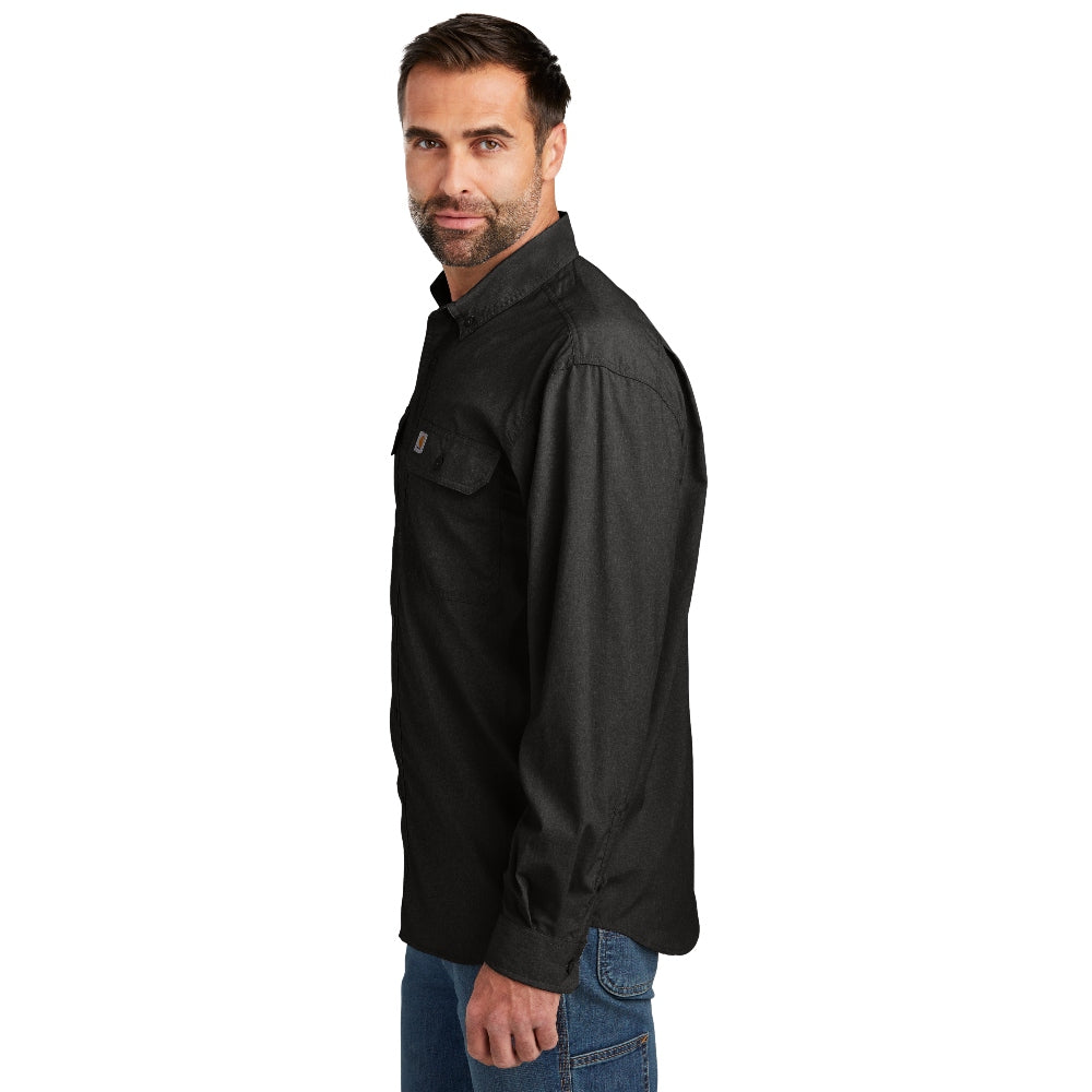Carhartt Force® Solid Long Sleeve Shirt - Black