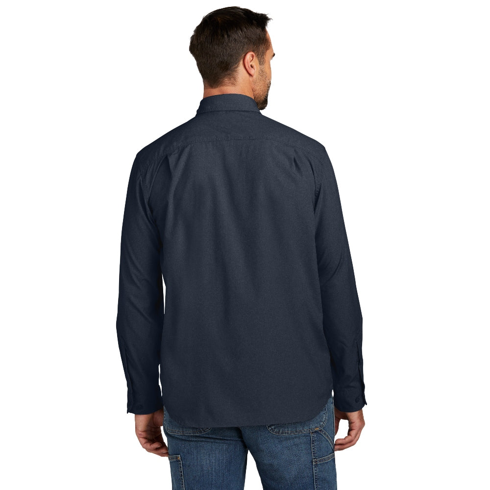 Carhartt Force® Solid Long Sleeve Shirt - Navy