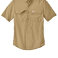 Carhartt Force® Solid Short Sleeve Shirt - Dark Khaki