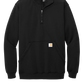 Carhartt® Midweight 1/4-Zip Mock Neck Sweatshirt - Black
