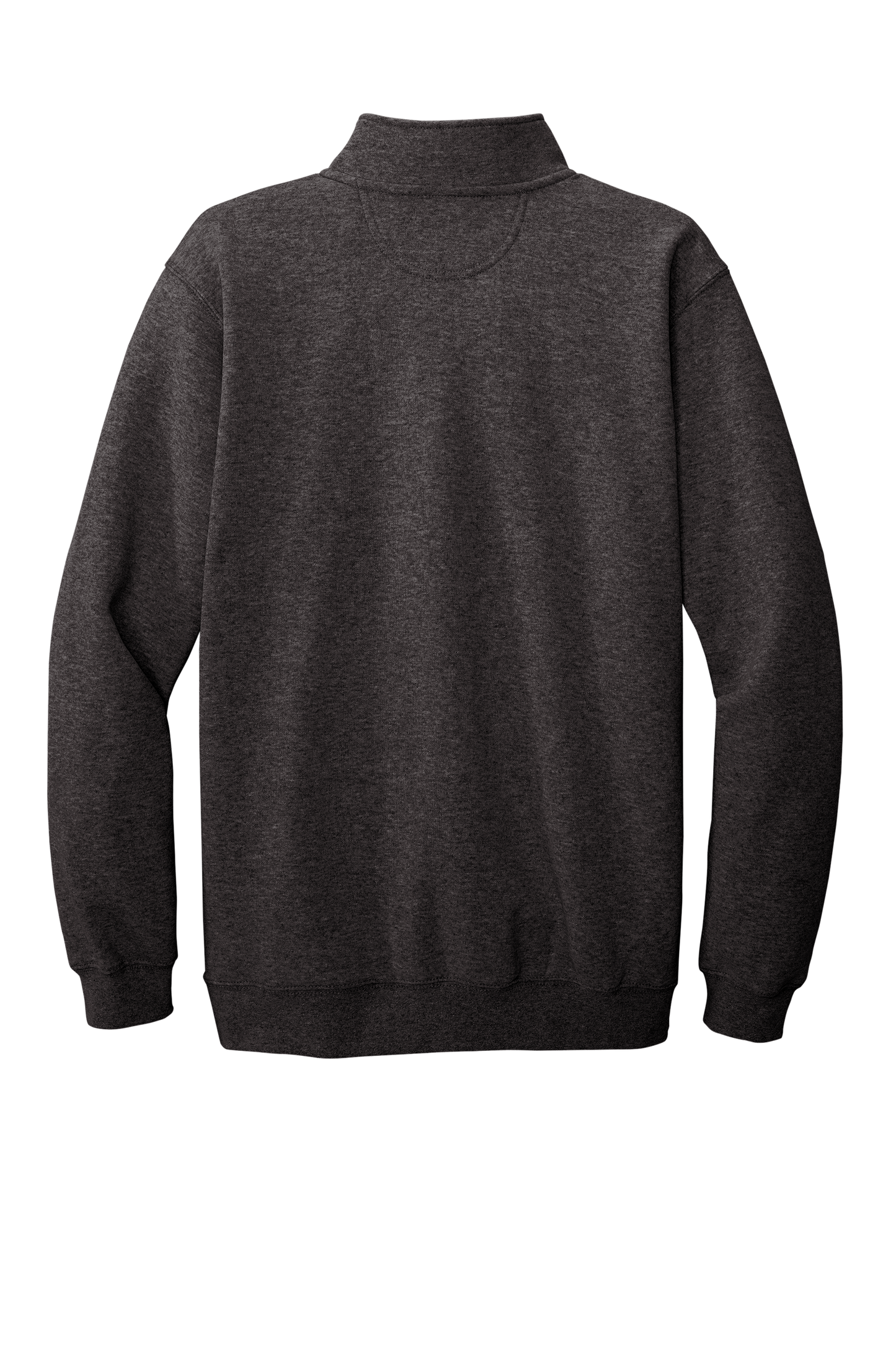 Carhartt® Midweight 1/4-Zip Mock Neck Sweatshirt - Carbon Heather