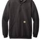 Carhartt® Midweight 1/4-Zip Mock Neck Sweatshirt - Carbon Heather