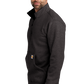 Carhartt® Midweight 1/4-Zip Mock Neck Sweatshirt - Carbon Heather