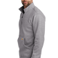 Carhartt® Midweight 1/4-Zip Mock Neck Sweatshirt - Heather Grey