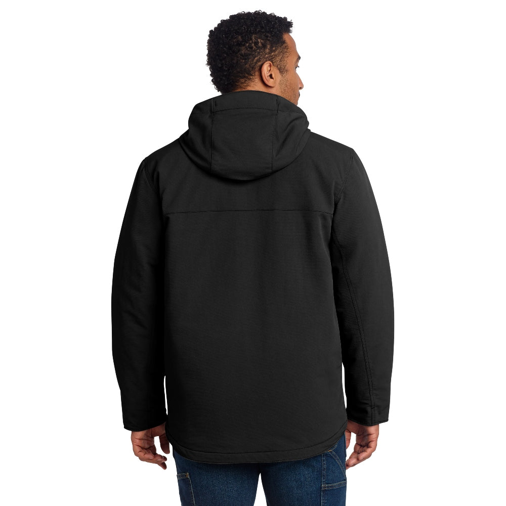 Carhartt® Super Dux™ Insulated Hooded Coat - Black