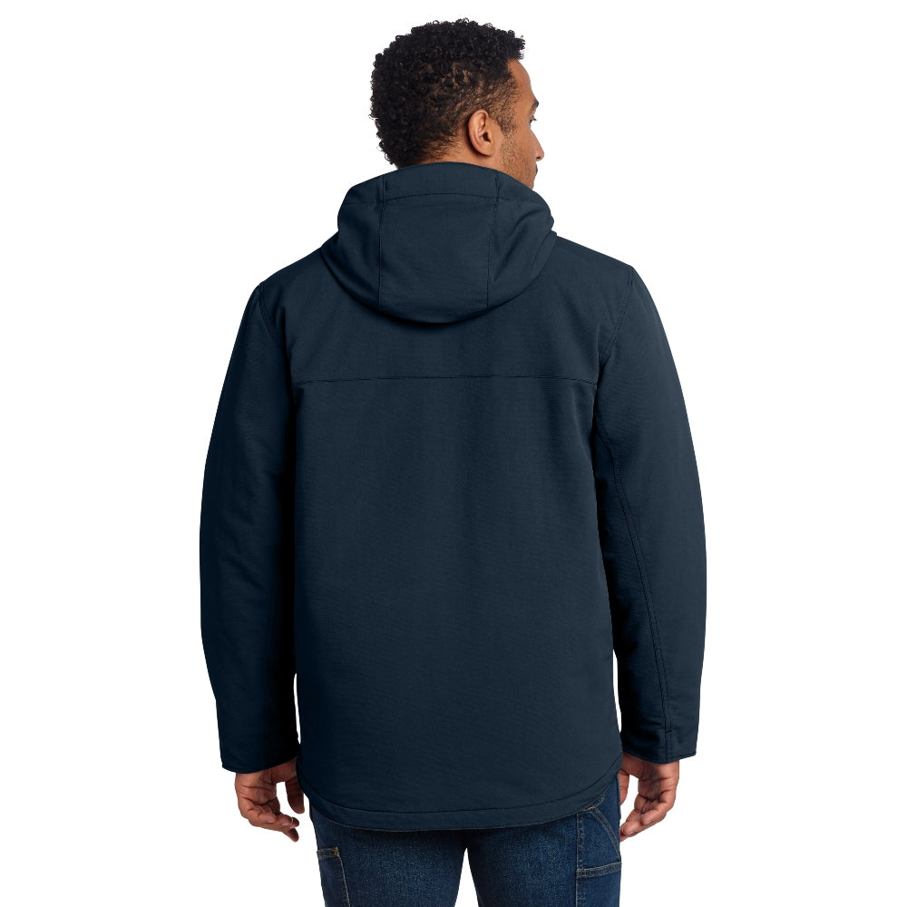 Carhartt® Super Dux™ Insulated Hooded Coat - Navy