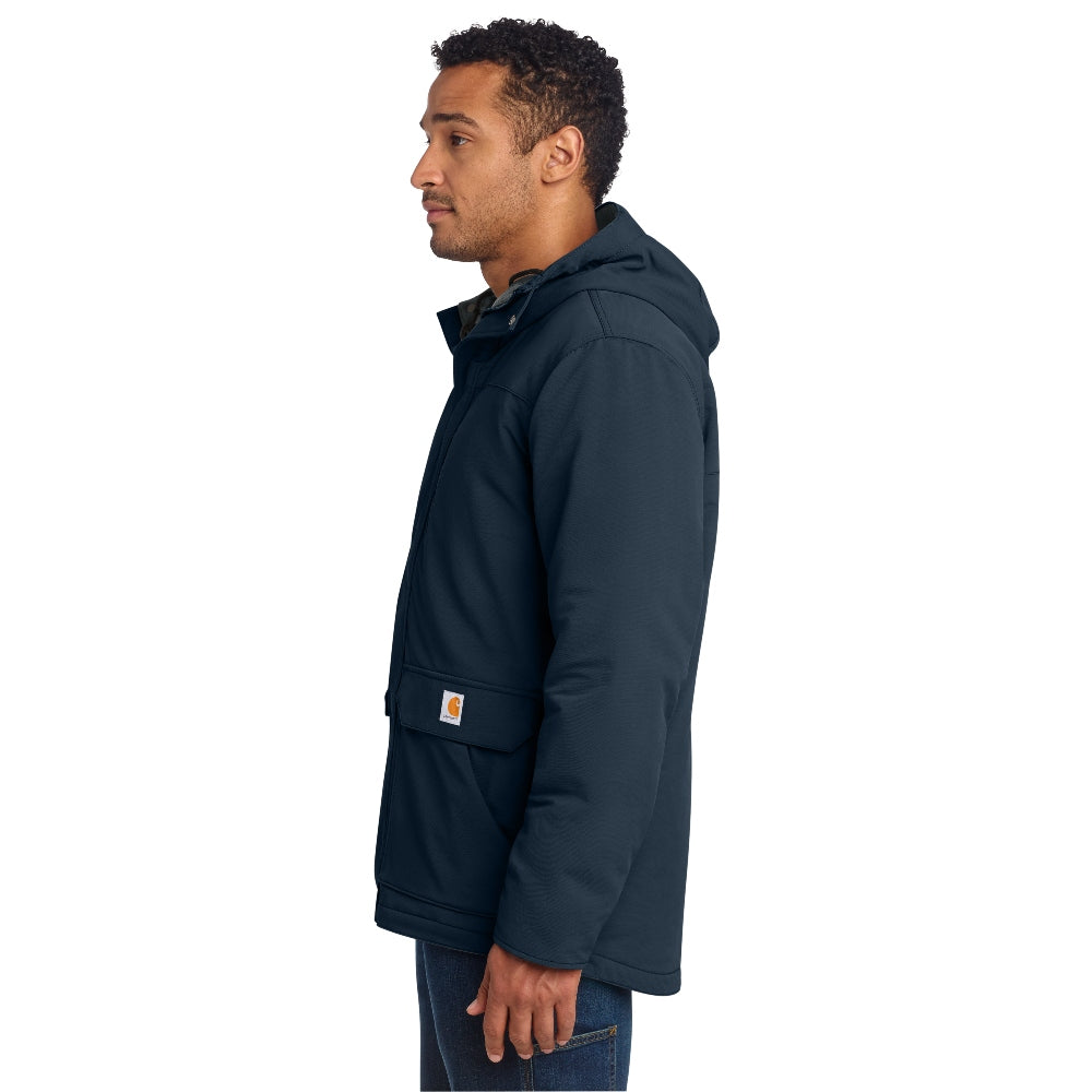 Carhartt® Super Dux™ Insulated Hooded Coat - Navy
