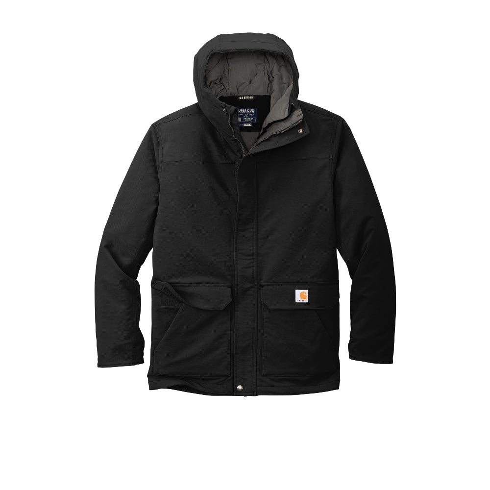 Carhartt® Super Dux™ Insulated Hooded Coat - Black