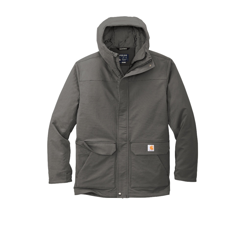 Carhartt® Super Dux™ Insulated Hooded Coat - Gravel