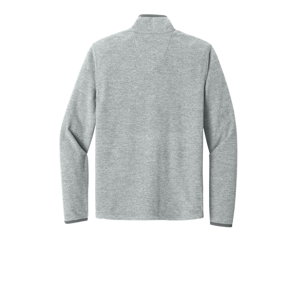 Carhartt® Textured Full-Zip Fleece Jacket - Heather Grey