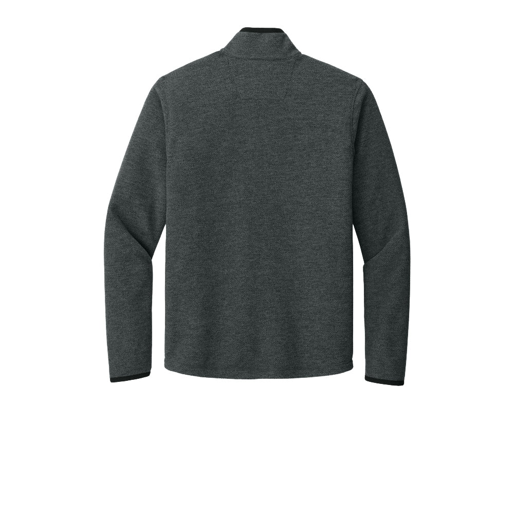 Carhartt® Textured 1/2-Zip Fleece Jacket - Carbon Heather