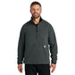Carhartt® Textured 1/2-Zip Fleece Jacket - Carbon Heather