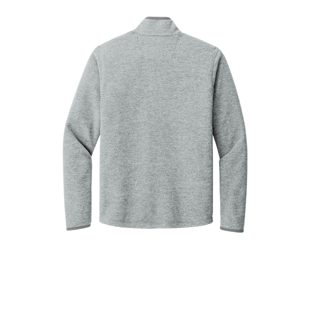 Carhartt® Textured 1/2-Zip Fleece Jacket - Heather Grey