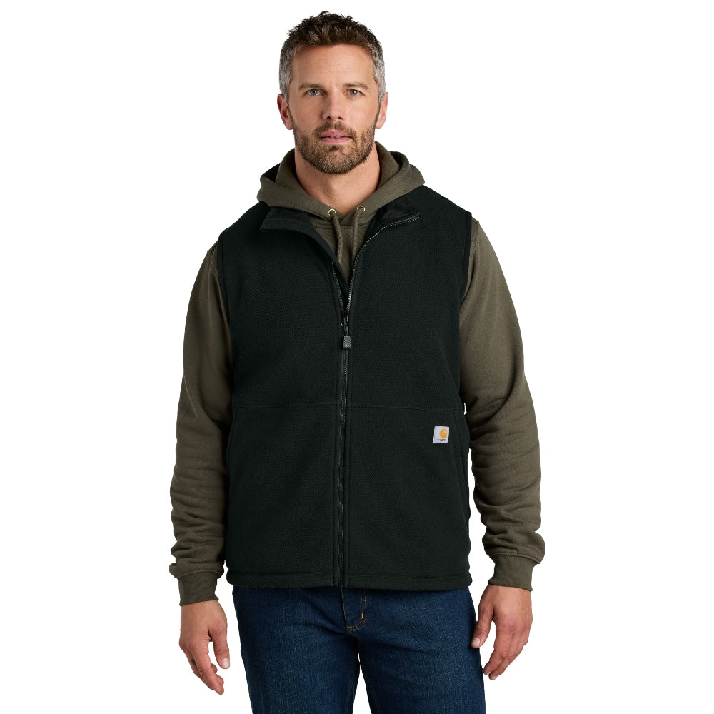 Carhartt® Textured Fleece Vest - Black
