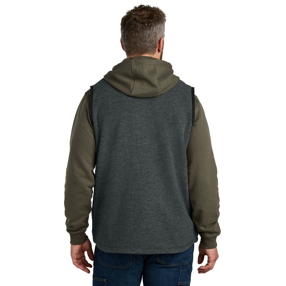Carhartt® Textured Fleece Vest - Carbon Heather