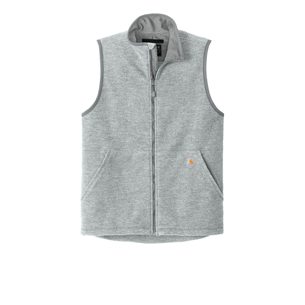 Carhartt® Textured Fleece Vest - Heather Grey