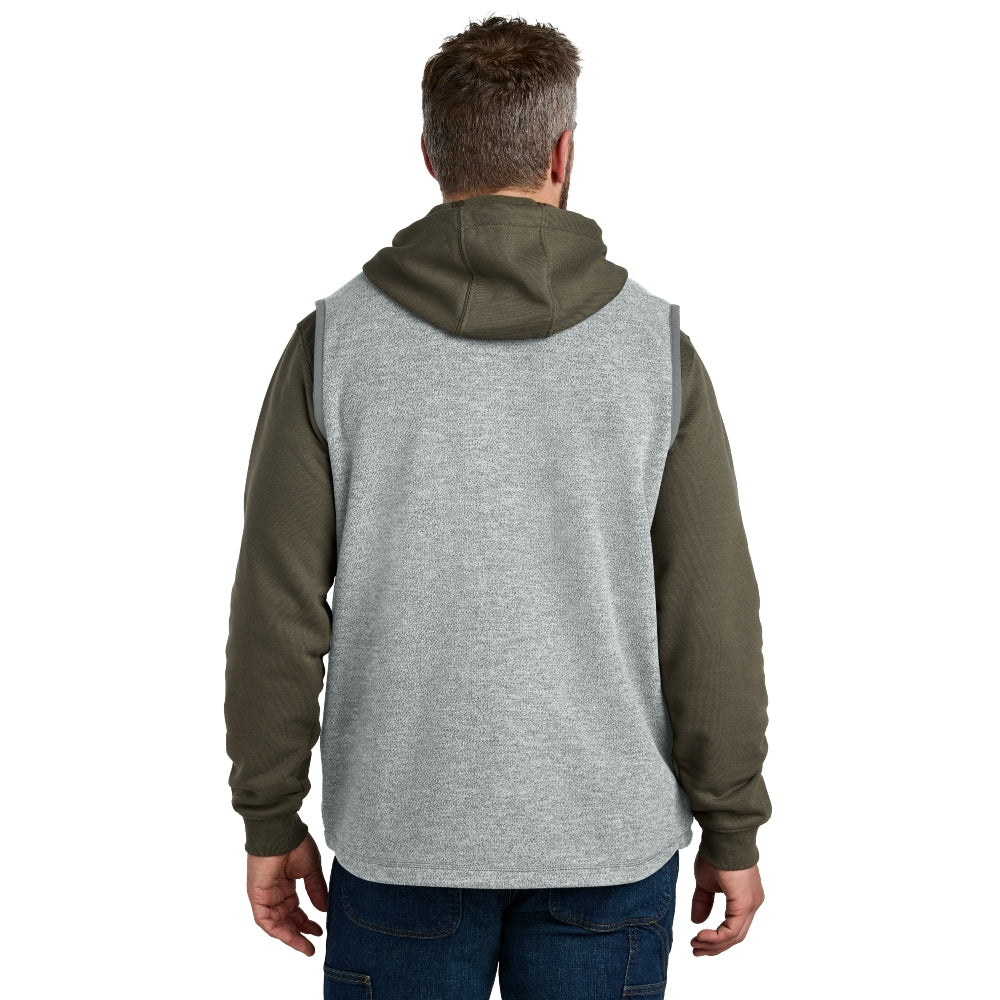 Carhartt® Textured Fleece Vest - Heather Grey