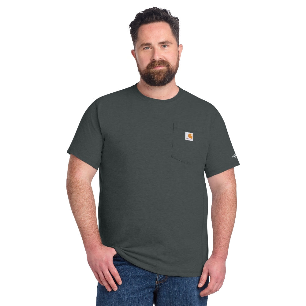 Carhartt Force® Short Sleeve Pocket T-Shirt - Carbon Heather
