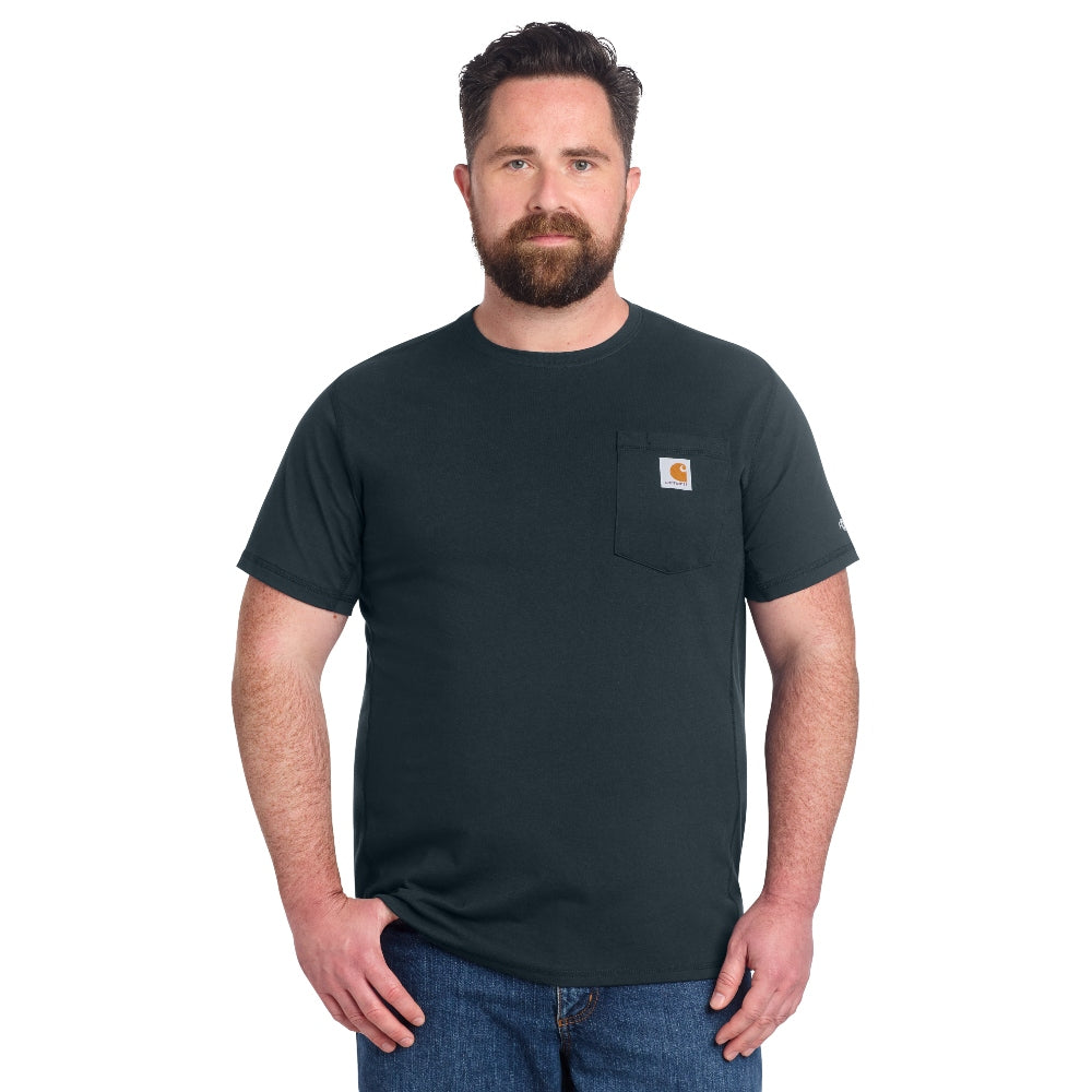 Carhartt Force® Short Sleeve Pocket T-Shirt - Navy