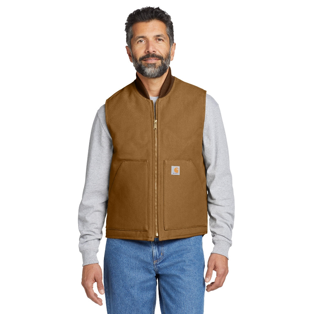 Carhartt® Duck Vest - Carhartt Brown