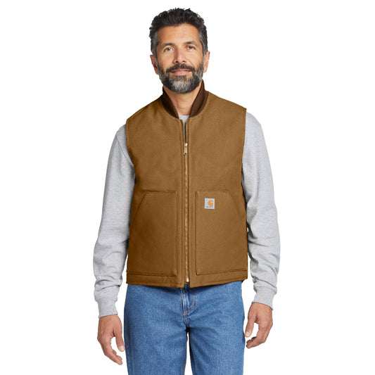 Carhartt® Duck Vest - Carhartt Brown
