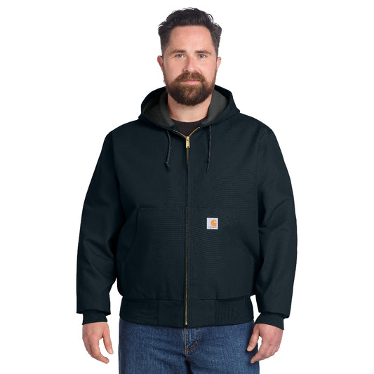 Carhartt® Thermal-Lined Duck Active Jacket - Dark Navy