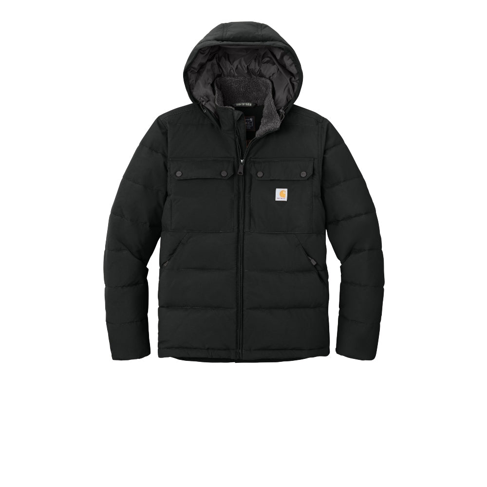 Carhartt® Montana Insulated Hooded Jacket - Black