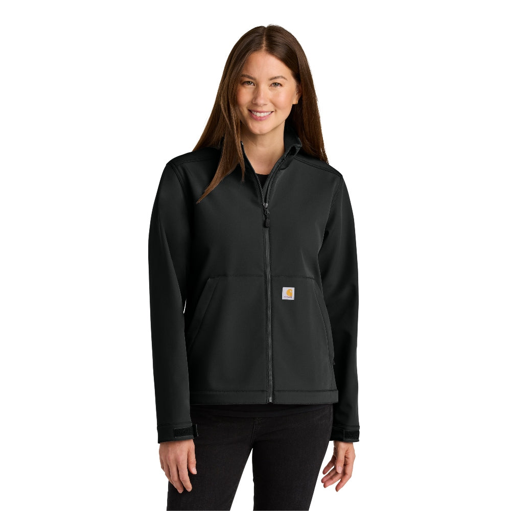 Carhartt® Women’s Rain Defender® Soft Shell Jacket - Black