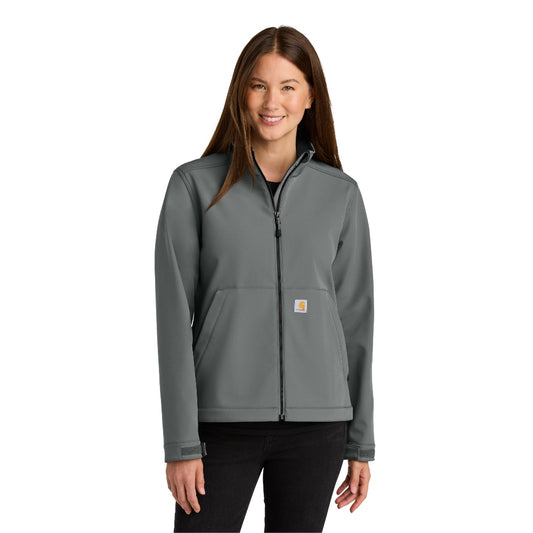 Carhartt® Women’s Rain Defender® Soft Shell Jacket - Steel