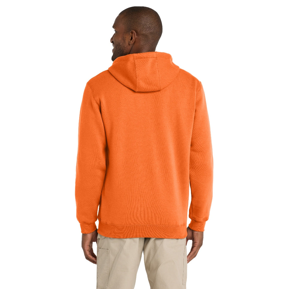 Carhartt® Midweight Hooded Zip-Front Sweatshirt - Brite Orange