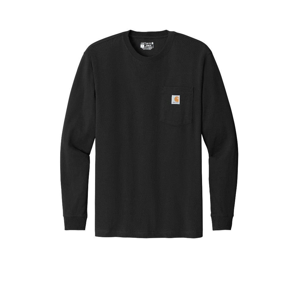 Carhartt® Workwear Pocket Long Sleeve T-Shirt - Black