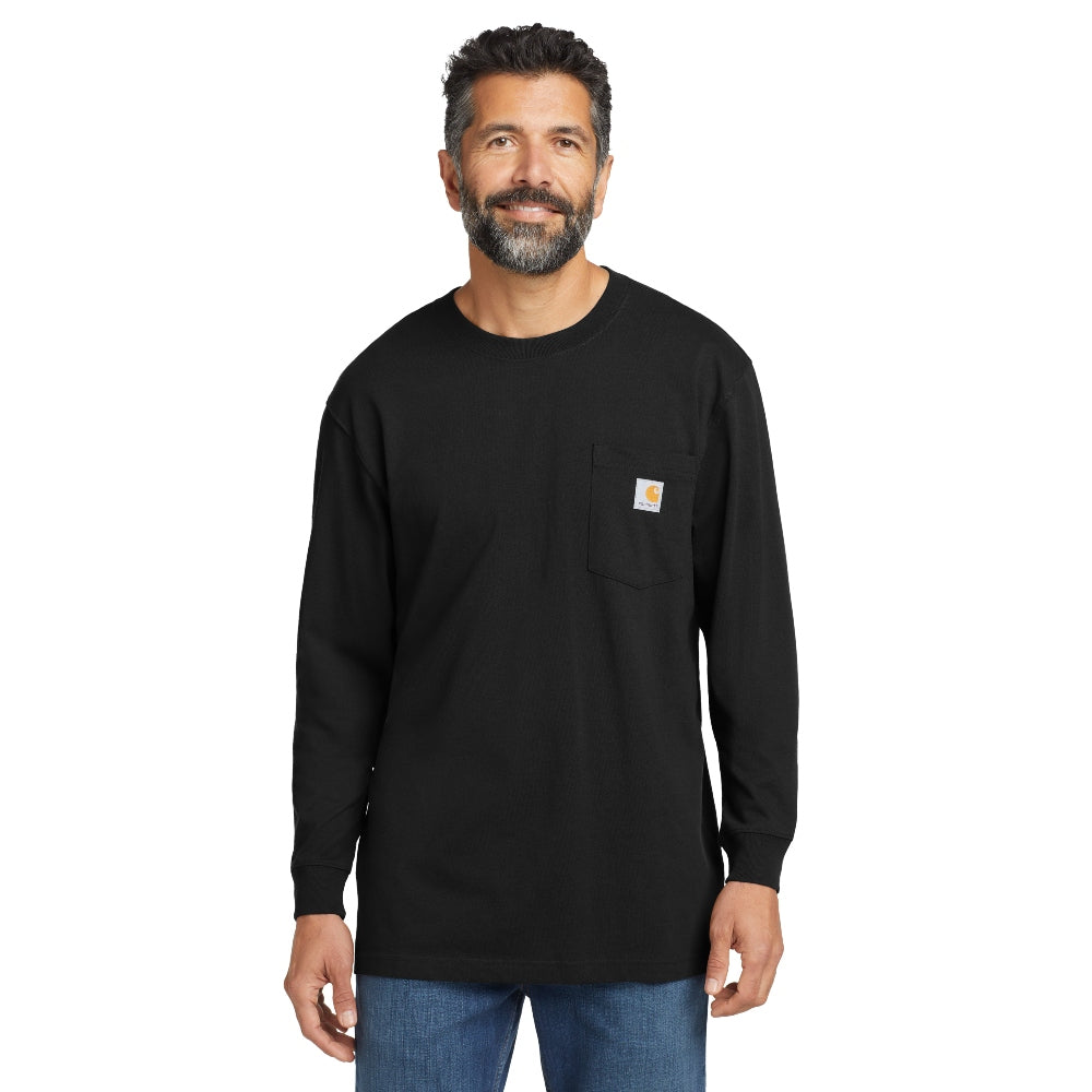 Carhartt® Workwear Pocket Long Sleeve T-Shirt - Black