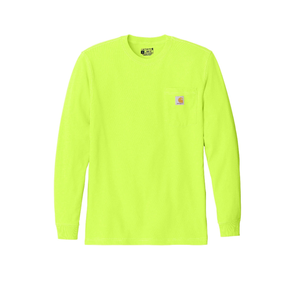 Carhartt® Workwear Pocket Long Sleeve T-Shirt - Brite Lime