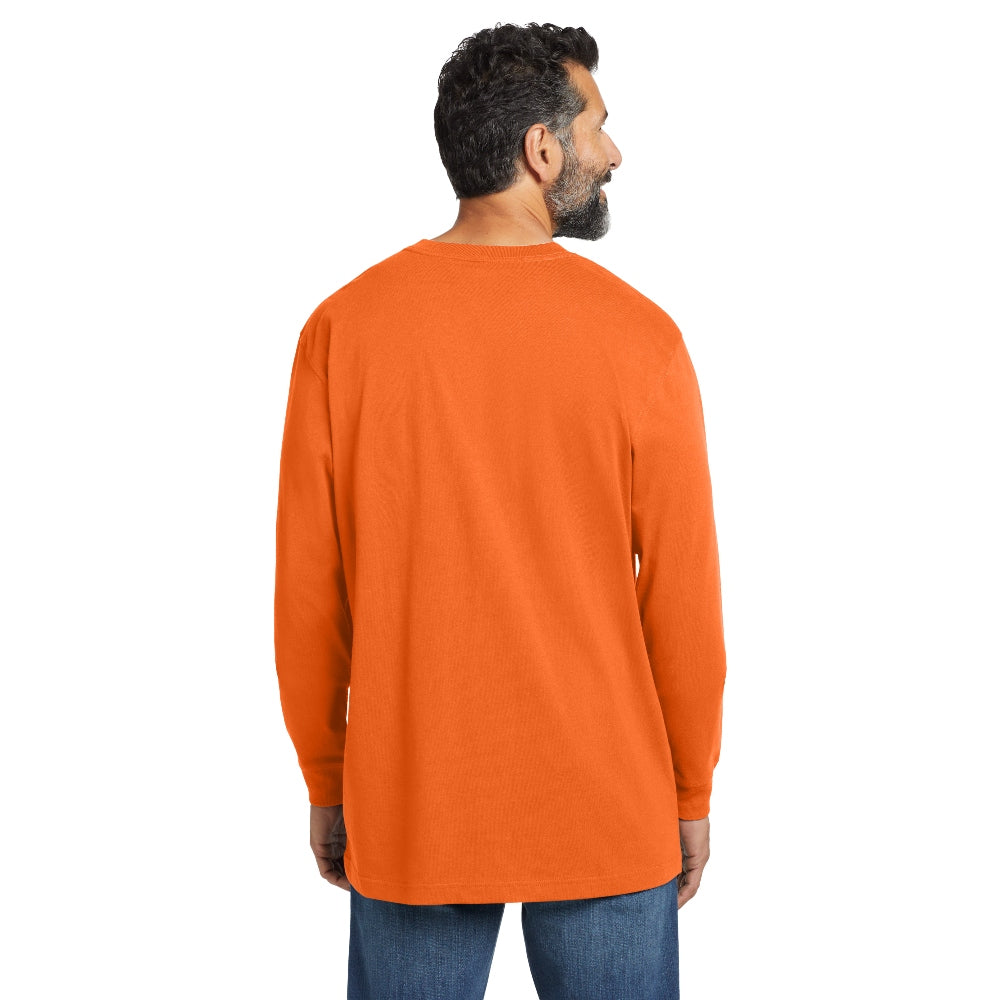 Carhartt® Workwear Pocket Long Sleeve T-Shirt - Brite Orange
