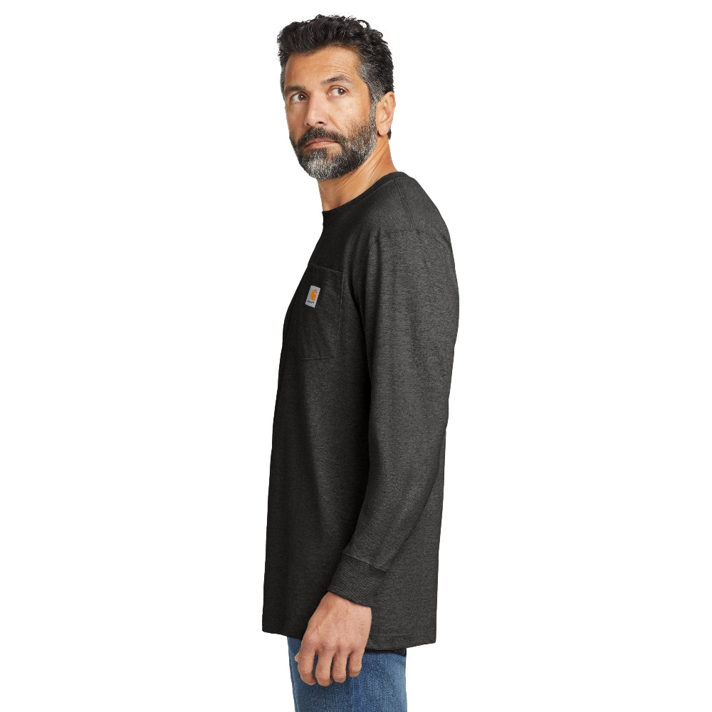 Carhartt® Workwear Pocket Long Sleeve T-Shirt - Carbon Heather