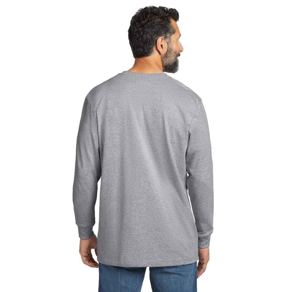 Carhartt® Workwear Pocket Long Sleeve T-Shirt - Heather Grey